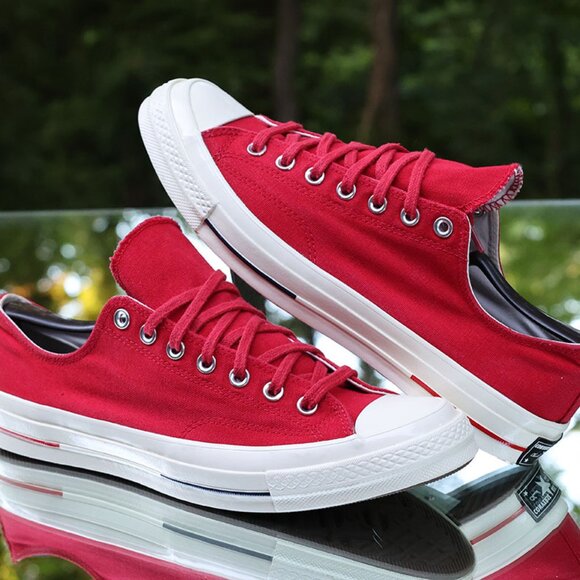 Converse Chuck 70 Ox Heritage Court Low Top Gym Red Men’s Size 11 - Picture 7 of 13